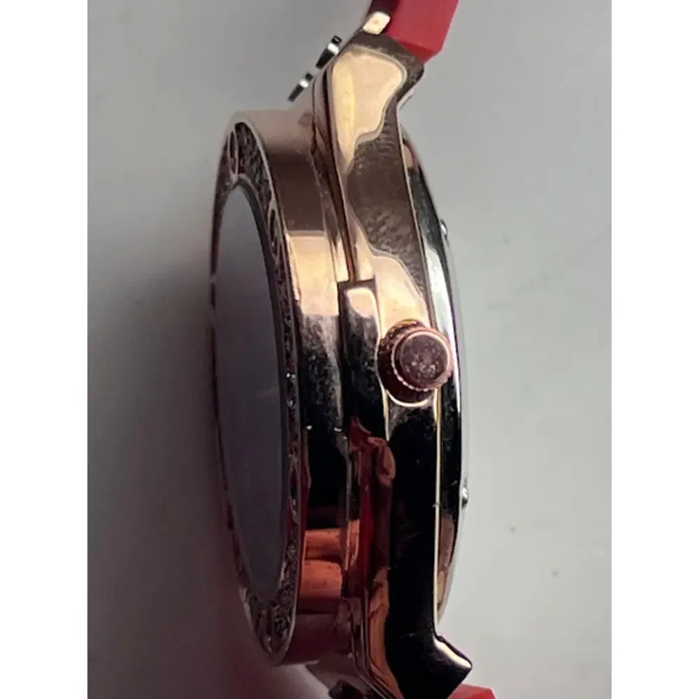 Hublot Fashion Watch Swiss Quartz Big Bang King 37mm Red Dial Crystal Bezel